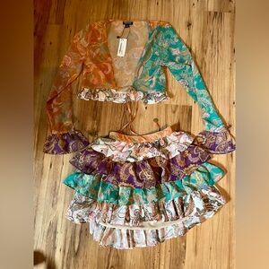 Nasty Gal Two Piece Set - multicolored